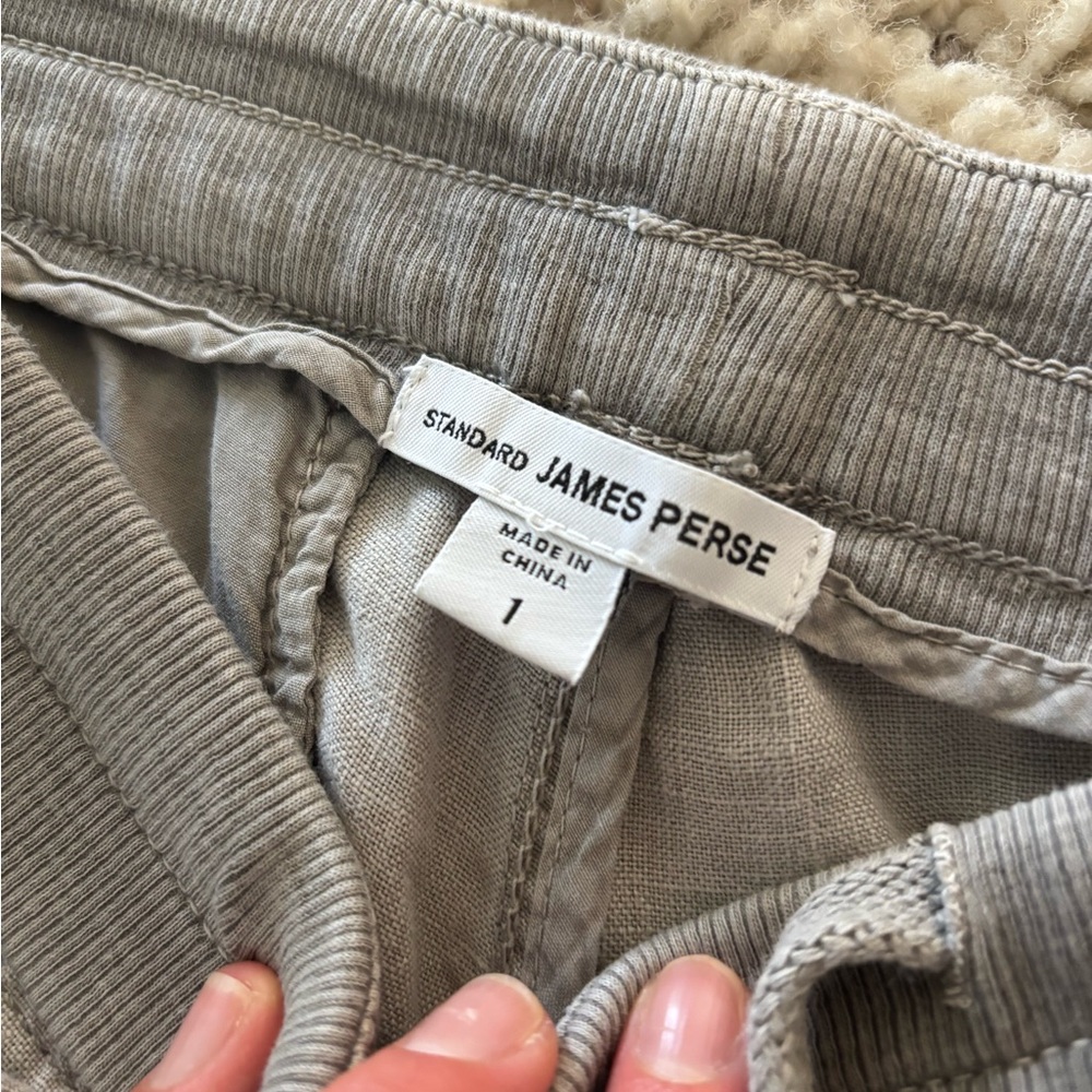 James Perse Light Gray Casual Pants